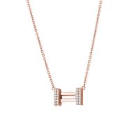 Collana Marcello Pane Donna Letters in Argento Zaffiro CLYL002 - CLYL002